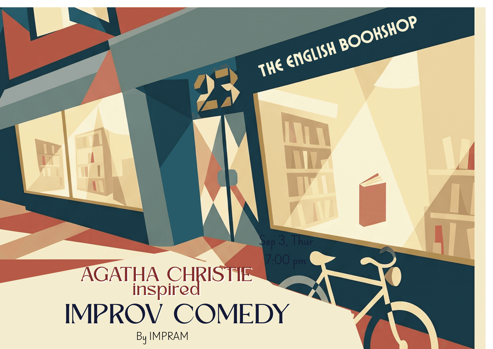 Agatha Christie inspired Improv